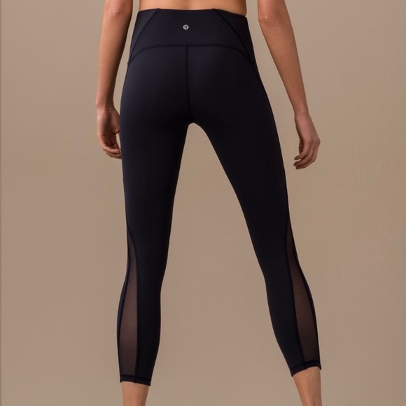 Lululemon Train Times 7/8 Pant 25" Midnight Navy Leggings - Picture 1 of 10